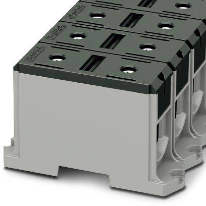 Phoenix Contact 1086508 Durchgangsklemme Schraubklemme Schwarz 1St.