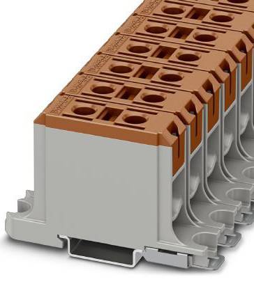 Phoenix Contact 1086470 Durchgangsklemme Schraubklemme Braun 1St.