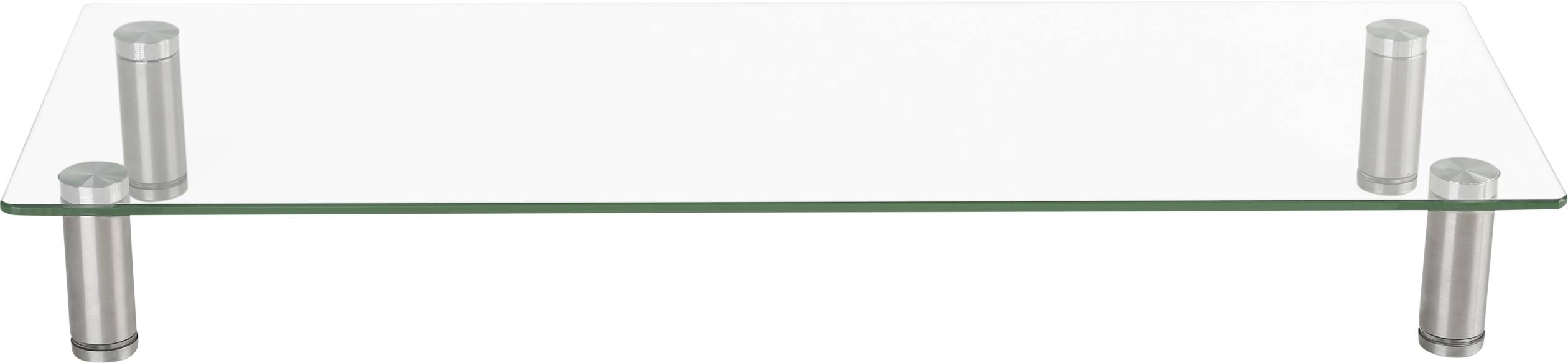 SpeaKa Professional Monitor-Erhöhung Höhen-Bereich: 75 bis 90mm Transparent