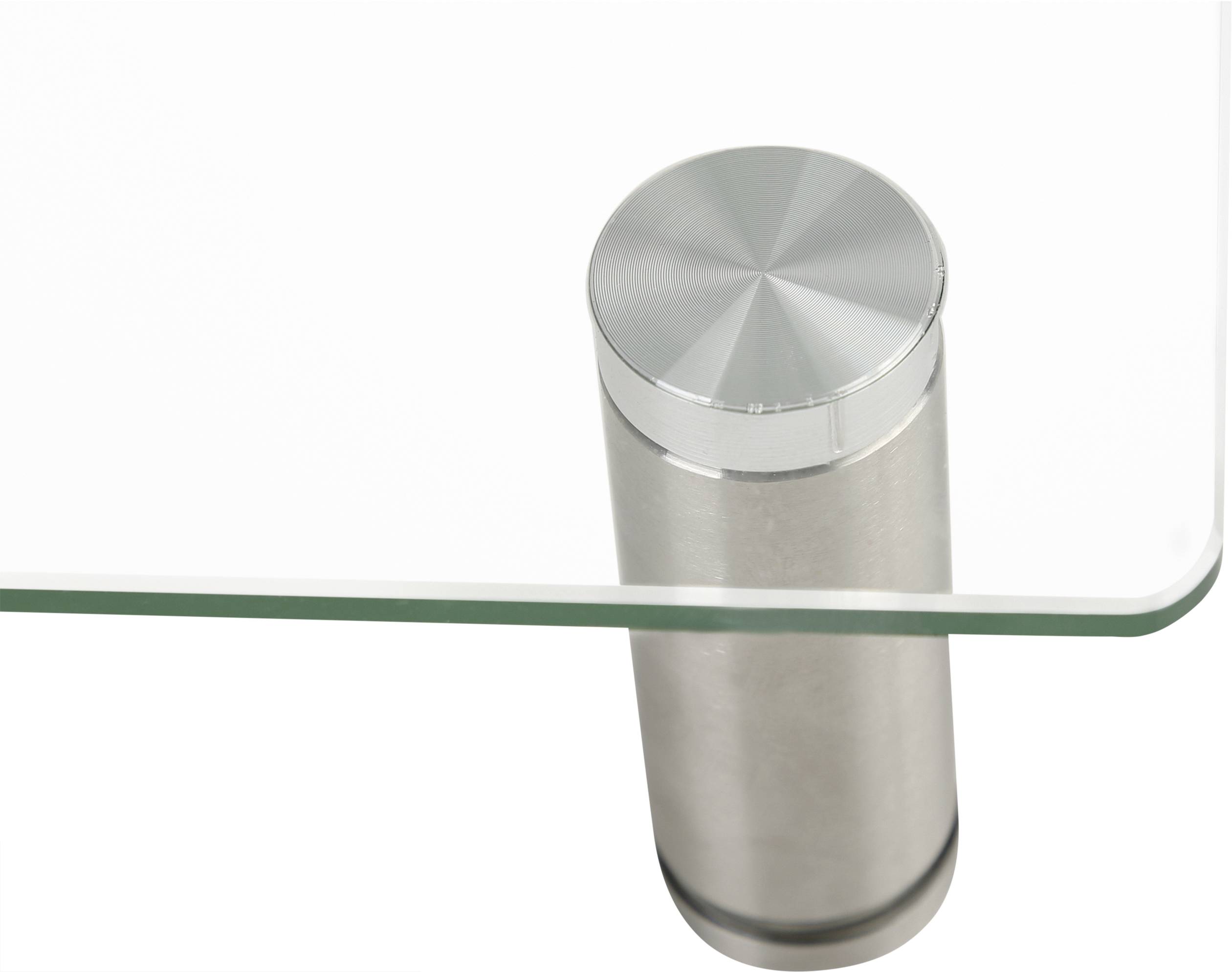 SpeaKa Professional Monitor-Erhöhung Höhen-Bereich: 75 bis 90 mm Transparent