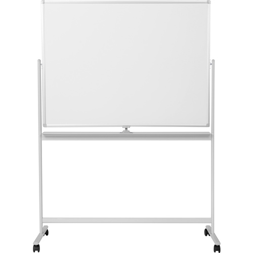 SpeaKa Professional Whiteboard SP-WB-312 (B x H) 1200mm x 800mm Weiß Querformat, Beide Seiten nutzbar, Inkl. Rollensatz, Inkl
