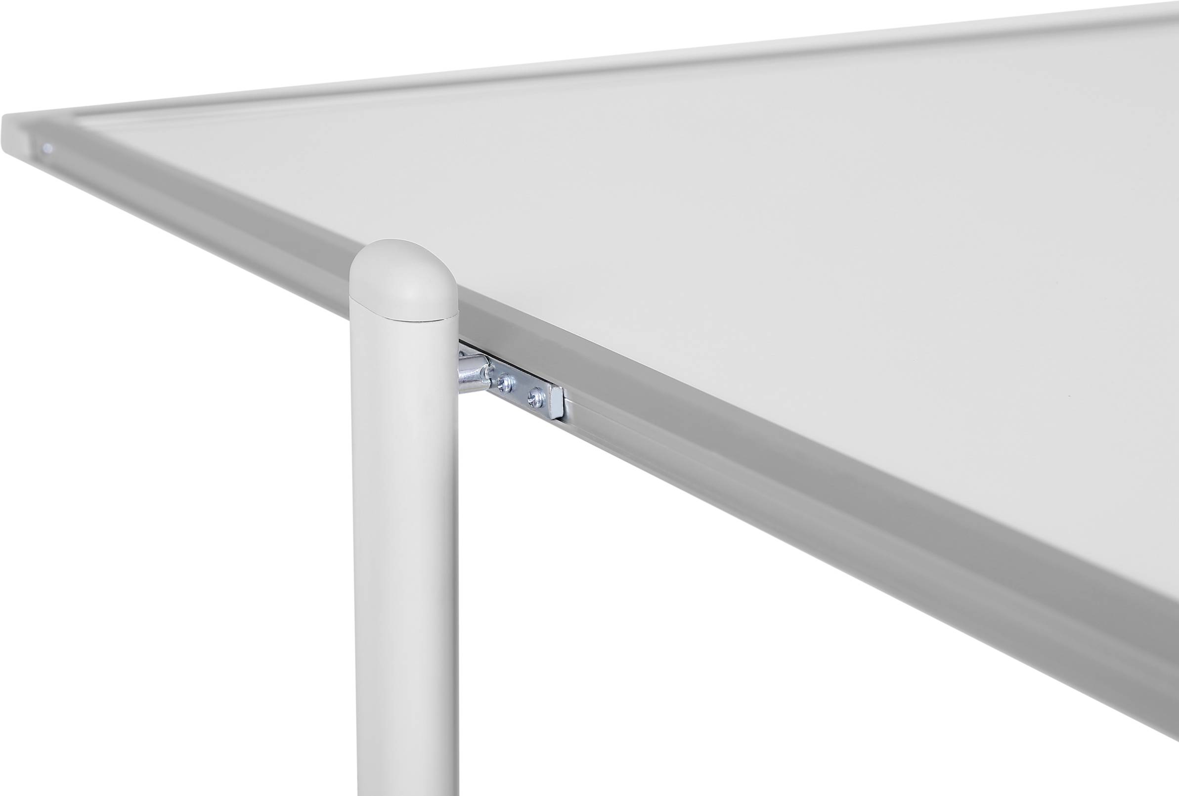 SpeaKa Professional Whiteboard SP-WB-312 (B x H) 1200mm x 800mm Weiß Querformat, Beide Seiten nutzbar, Inkl. Rollensatz, Inkl