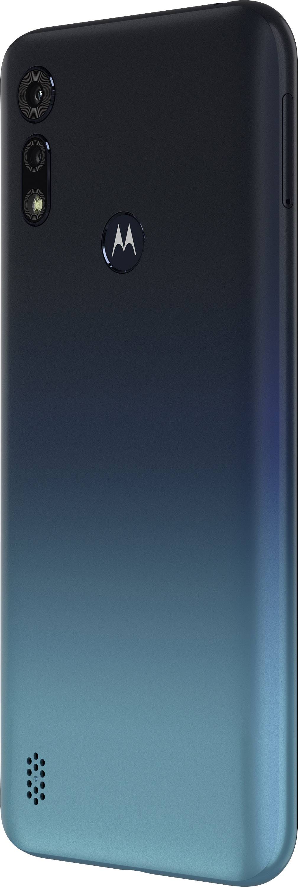 Motorola E6s Dual-SIM Smartphone 32GB 6.1 Zoll (15.5 cm) Dual-SIM Android™ 9.0 13 Mio. Pixel, 2 Mio. Pixel Türkisblau