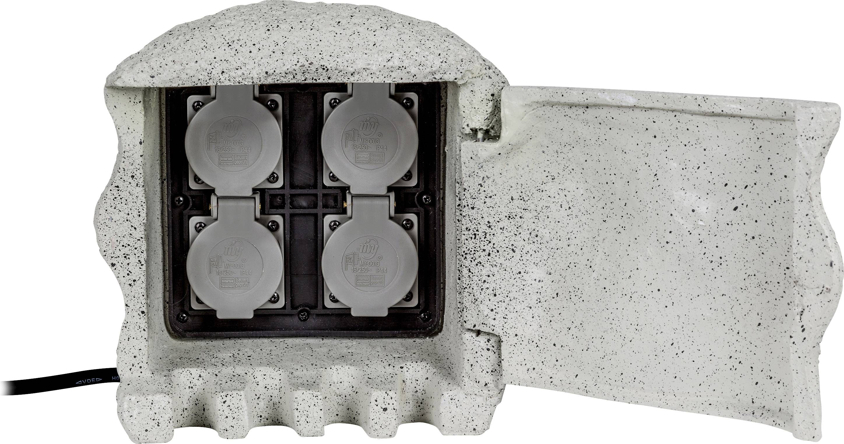 Heitronic 37502 Verteilerbox Grau