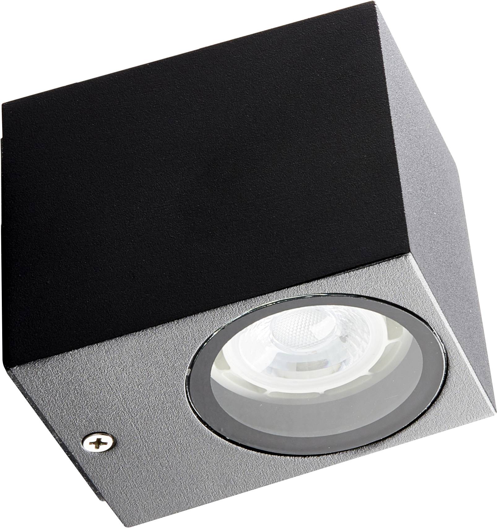 Heitronic ABAJO 500660 Wandleuchte GU10 Anthrazit