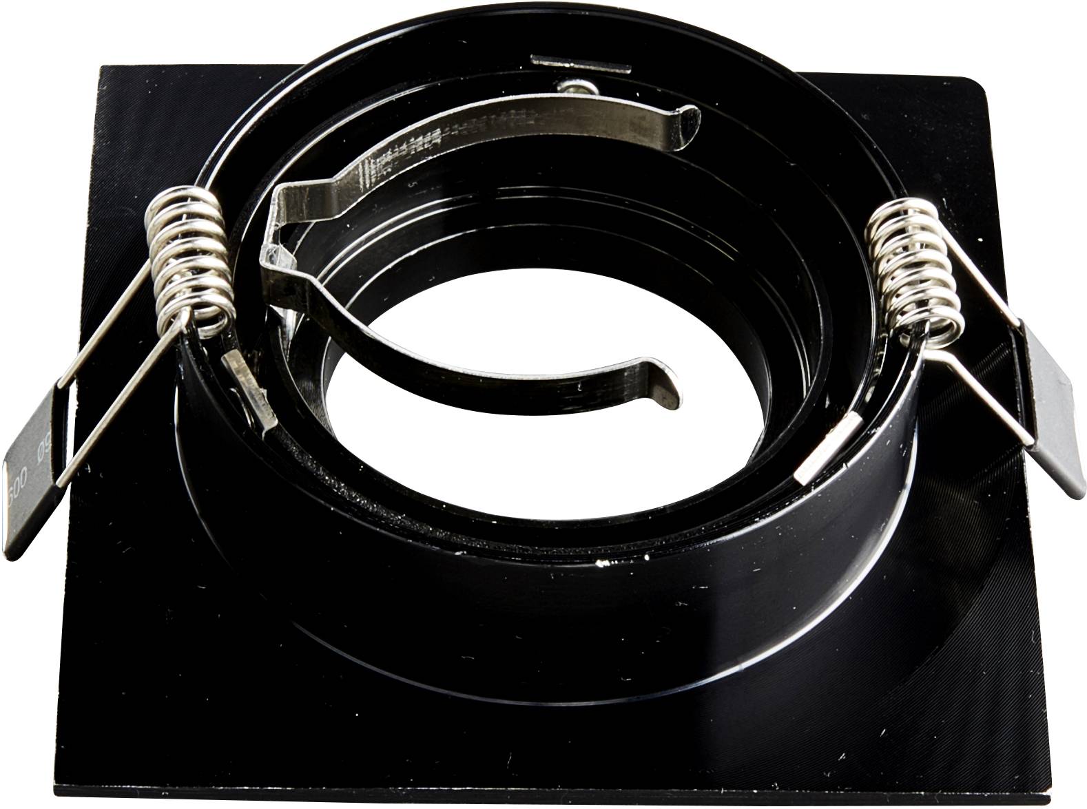 Heitronic 500596 DL7801 LED-Einbauleuchte LED GU10, GU5.3 8W Schwarz