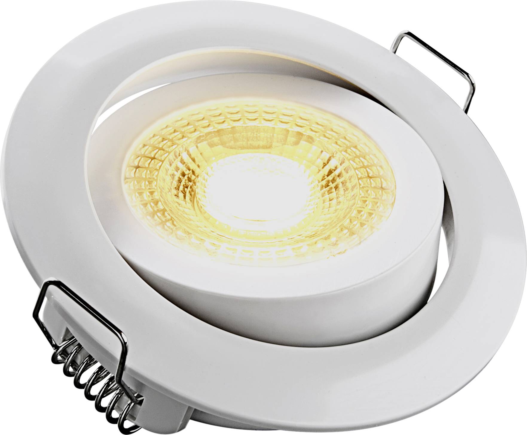 Heitronic 500665 DL7202 LED-Einbauleuchte LED LED fest eingebaut 5W Weiß