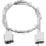 Heitronic 500610 MICANO Verbindungskabel 0.50m Weiß