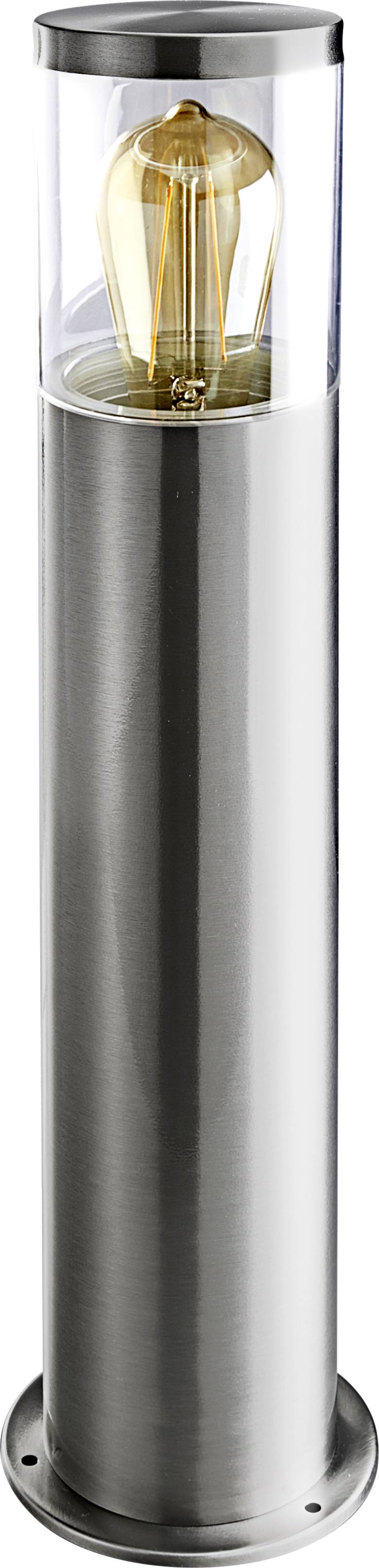 Heitronic 500682 NAXOS Außenstandleuchte LED E27 Edelstahl