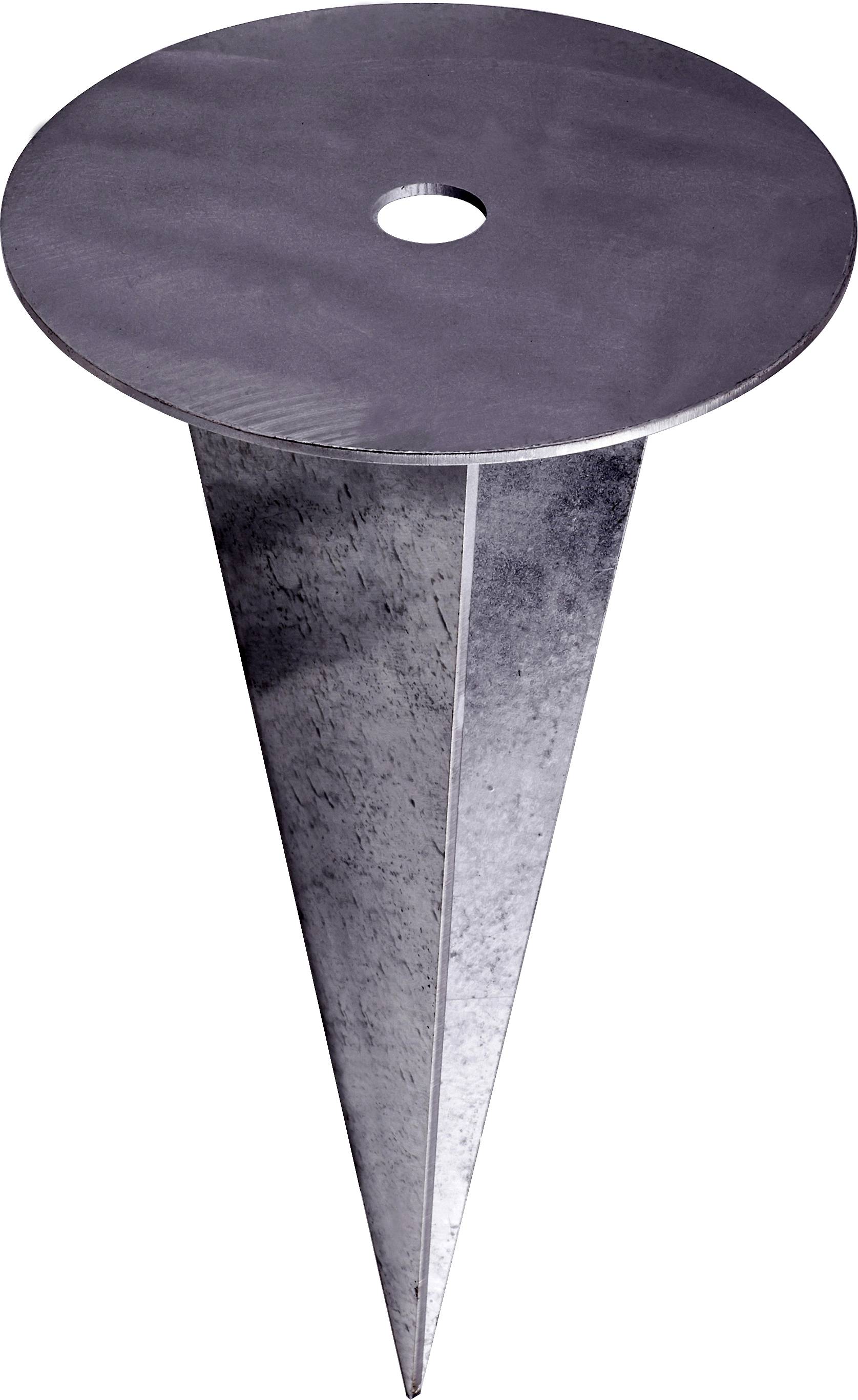 Heitronic 49993 Erdspieß Edelstahl
