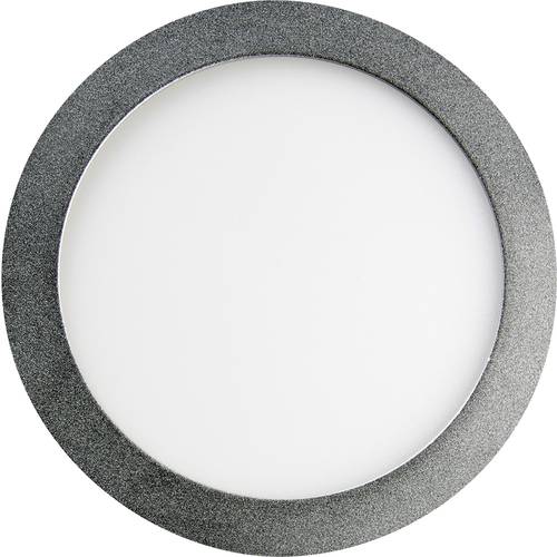 Heitronic LYON 500160 LED-Panel 15W Warmweiß Silber