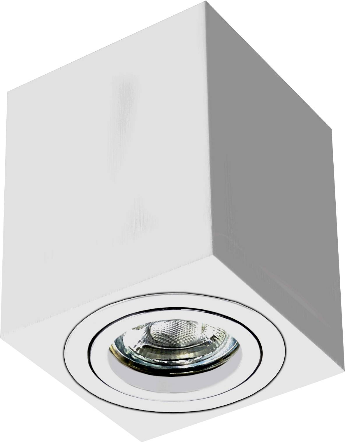 Heitronic 500738 AD9001 Aufbauleuchte LED GU10 12W Weiß