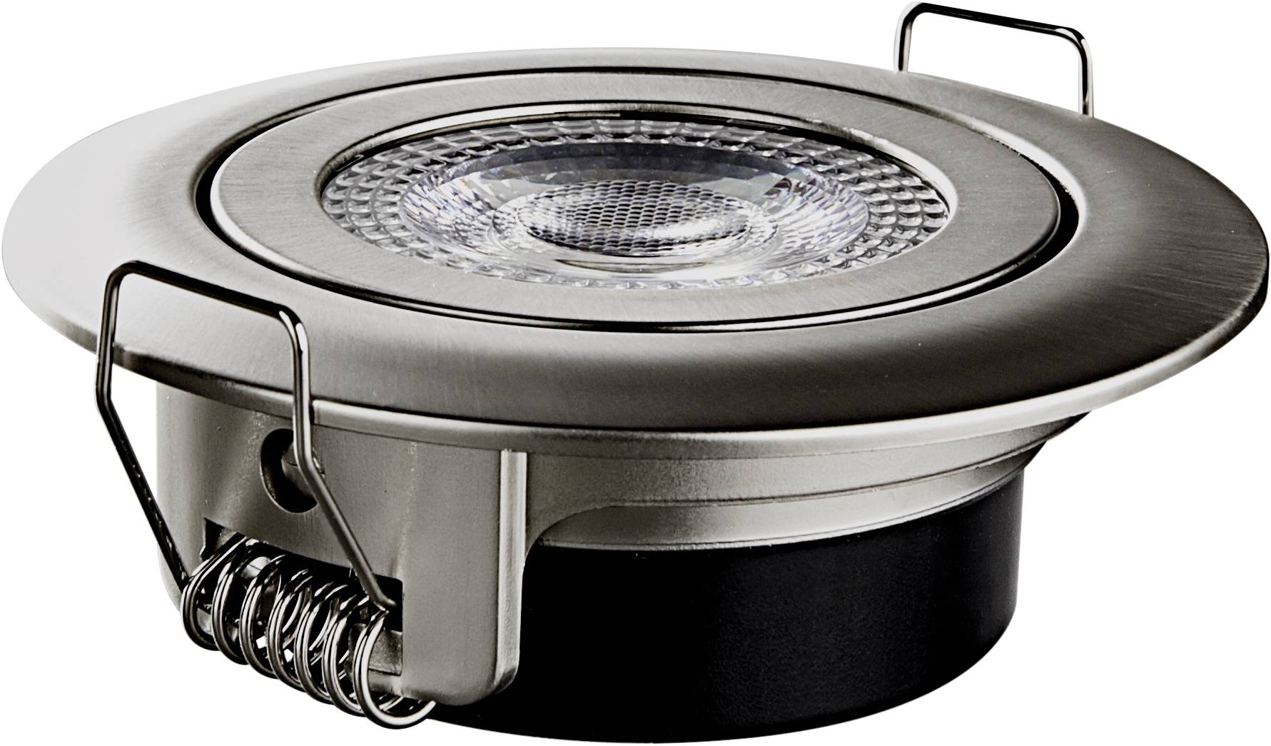 Heitronic 500666 DL7202 LED-Einbauleuchte LED LED fest eingebaut 5W Silber