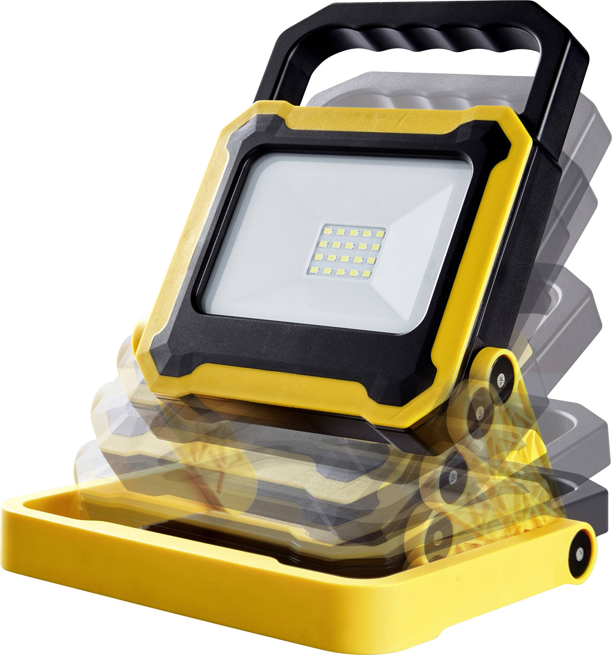 Heitronic Newport Akku Fluter LED-Baustrahler 10 W 800 lm Neutralweiß 500587