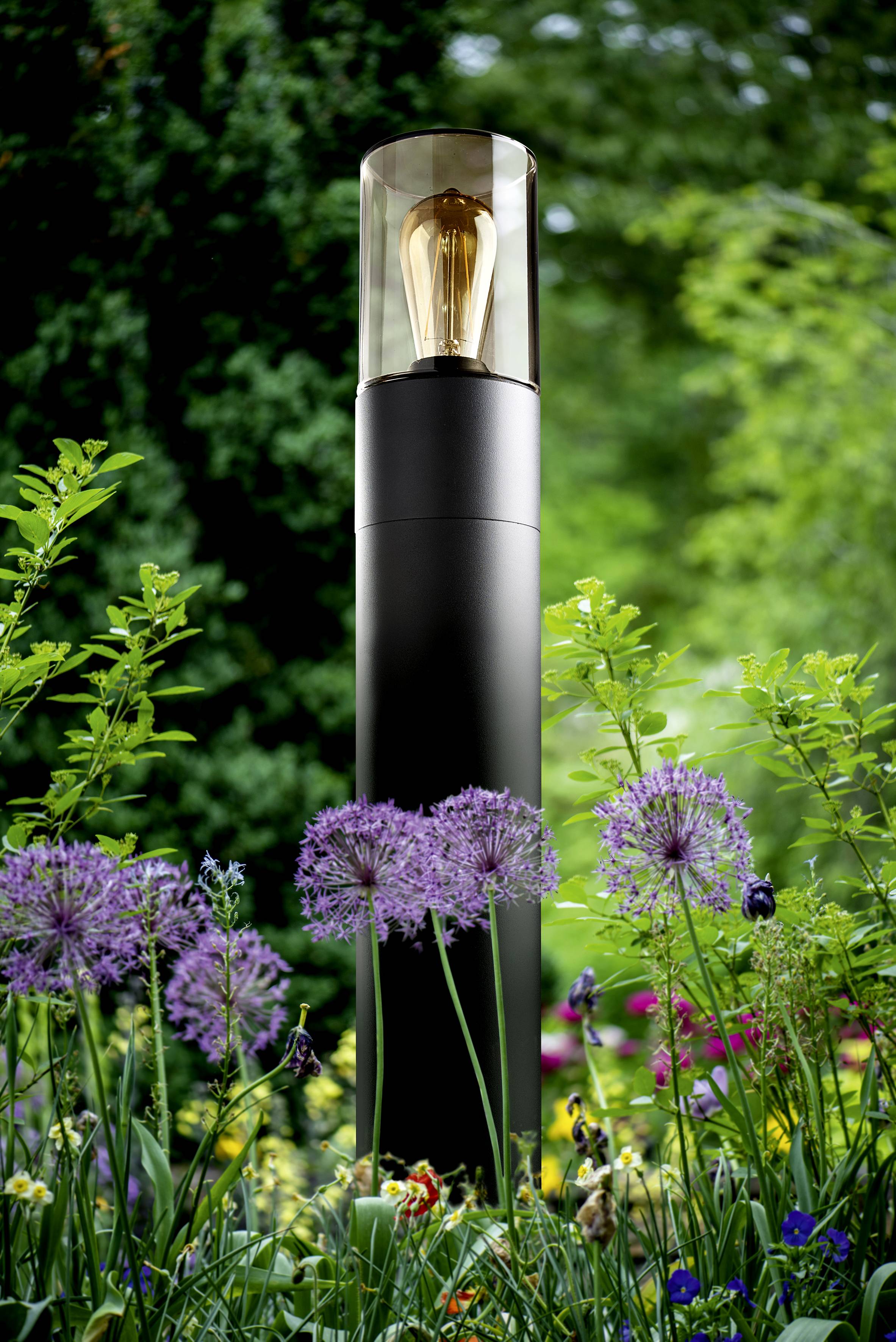 Heitronic SANTORIN 500671 LED-Außenstandleuchte Leuchtfarben: Warmweiß