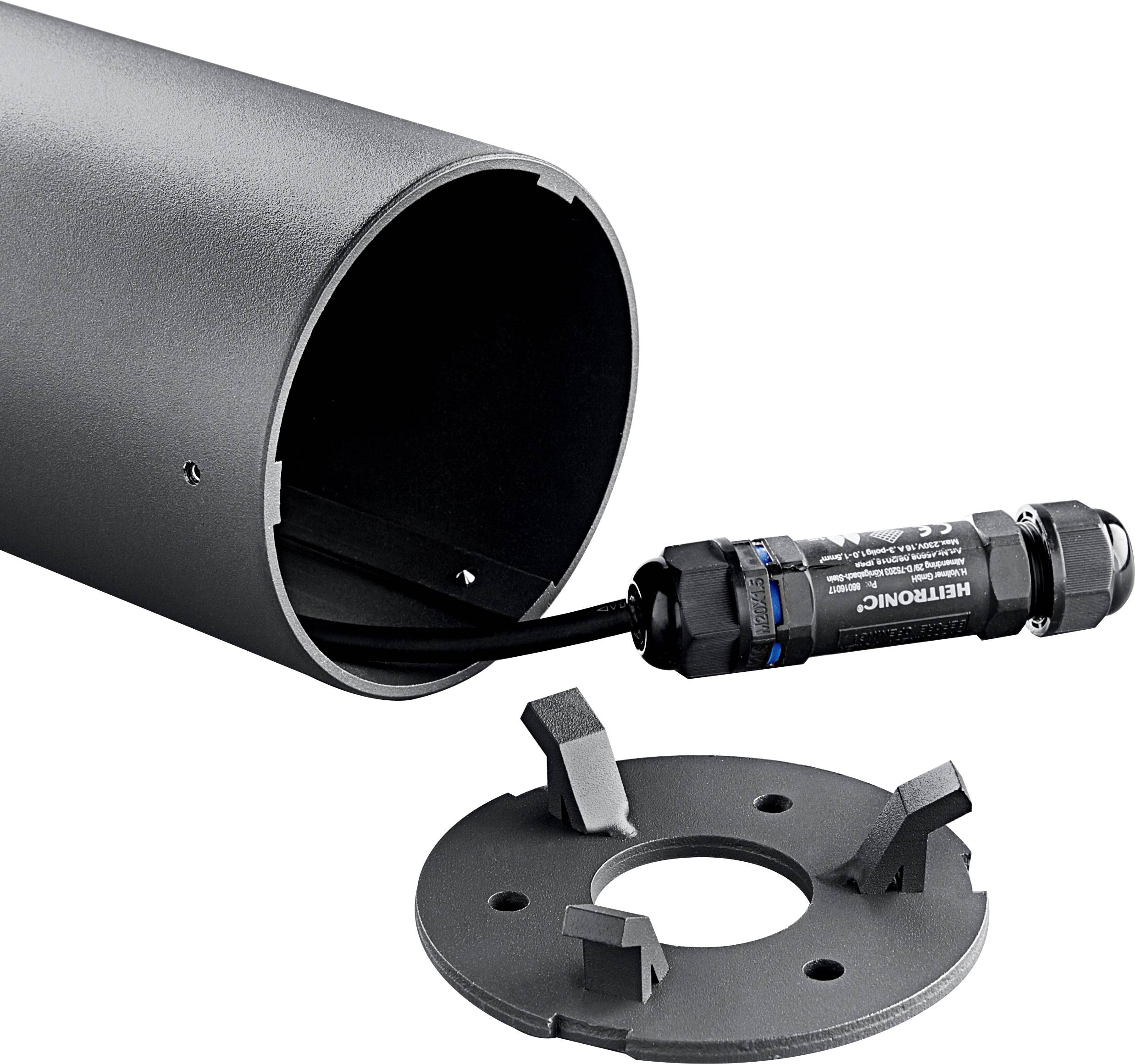 Heitronic SANTORIN 500671 LED-Außenstandleuchte Leuchtfarben: Warmweiß