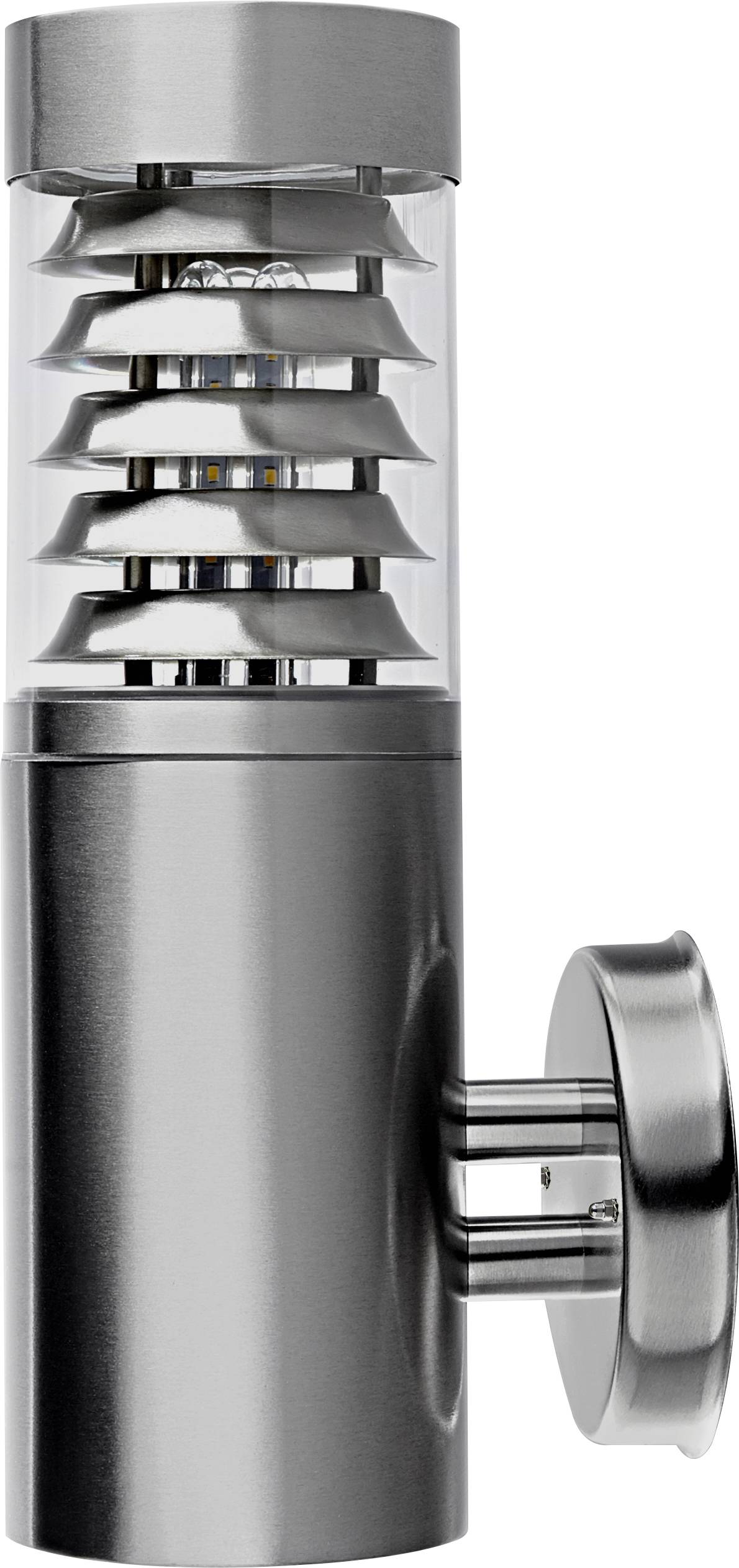 Heitronic SATURN 36886 Wandleuchte E27 Edelstahl