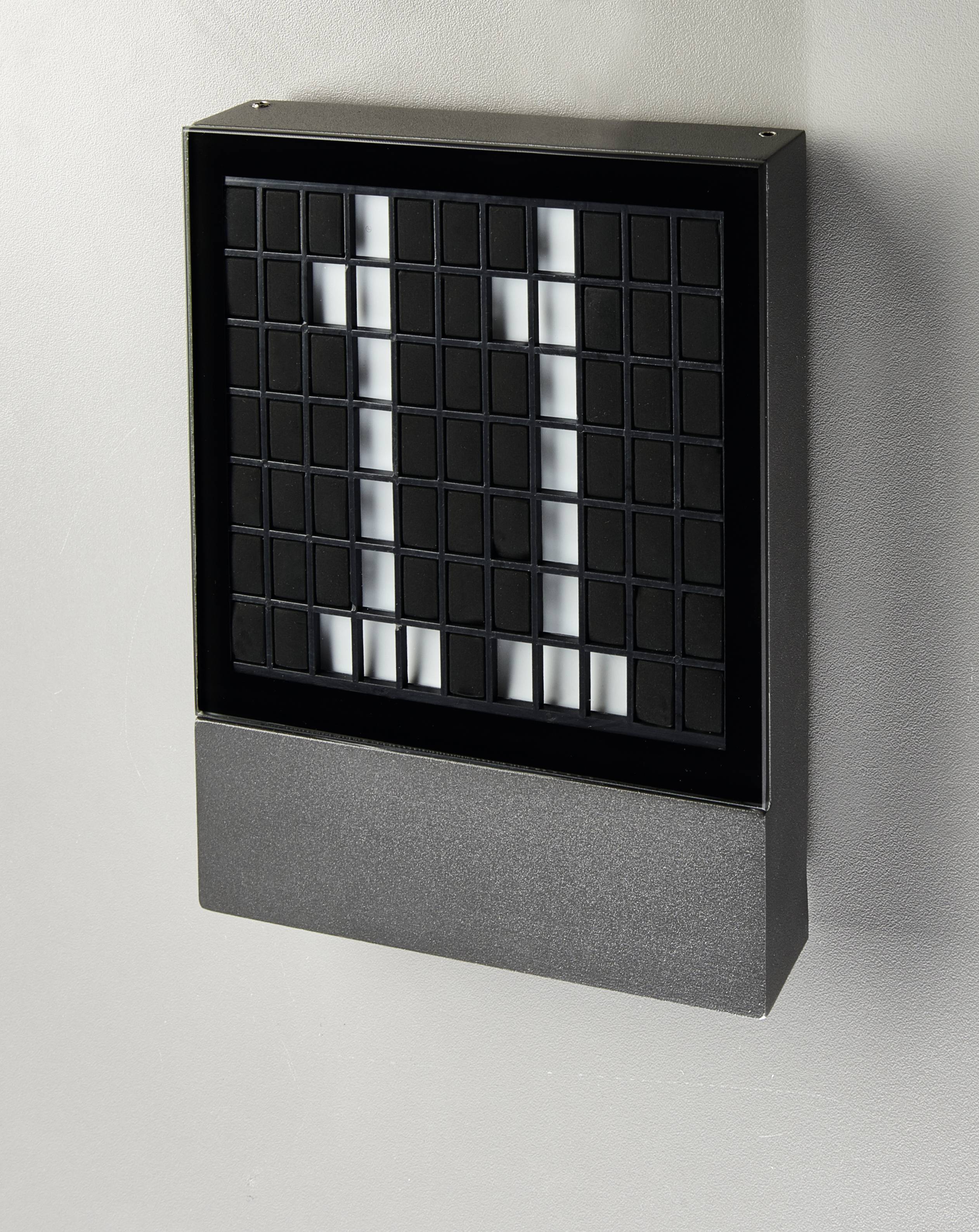 Heitronic PAVIA 500597 LED-Außenwandleuchte 4.5W Schwarz