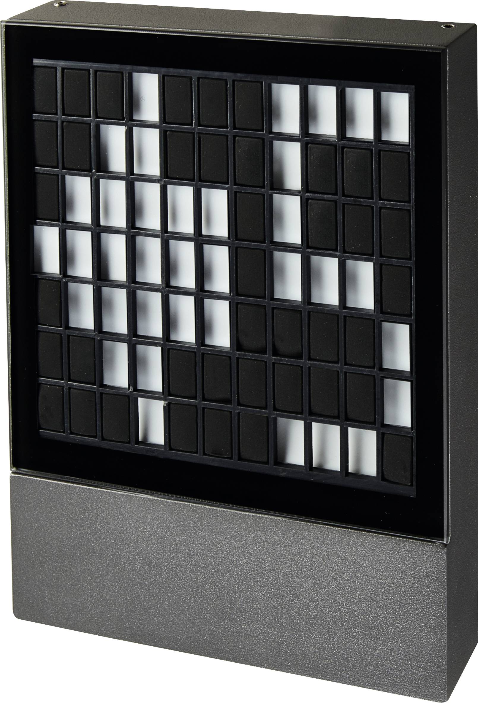 Heitronic PAVIA 500597 LED-Außenwandleuchte 4.5W Schwarz