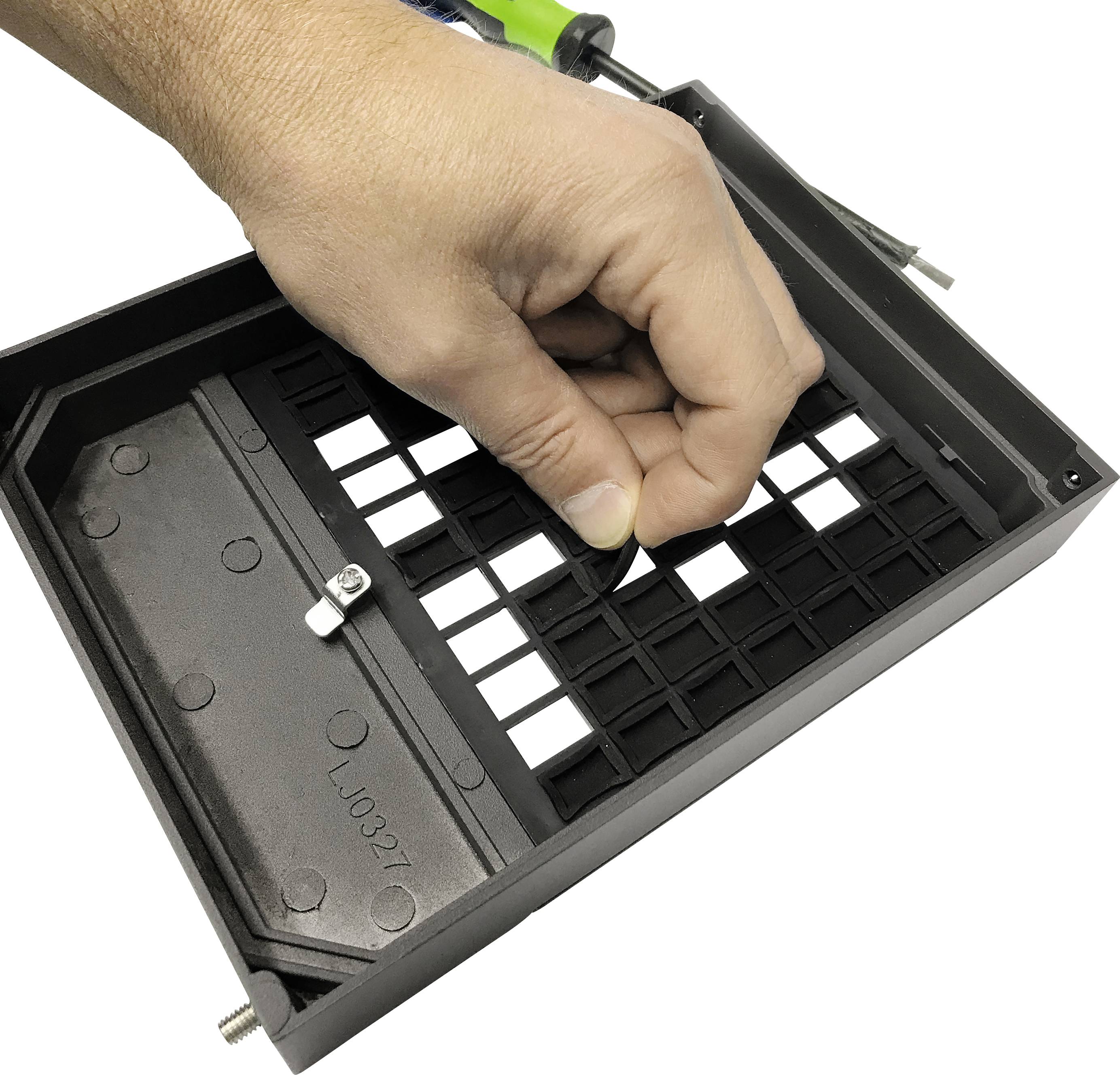 Heitronic PAVIA 500597 LED-Außenwandleuchte 4.5W Schwarz