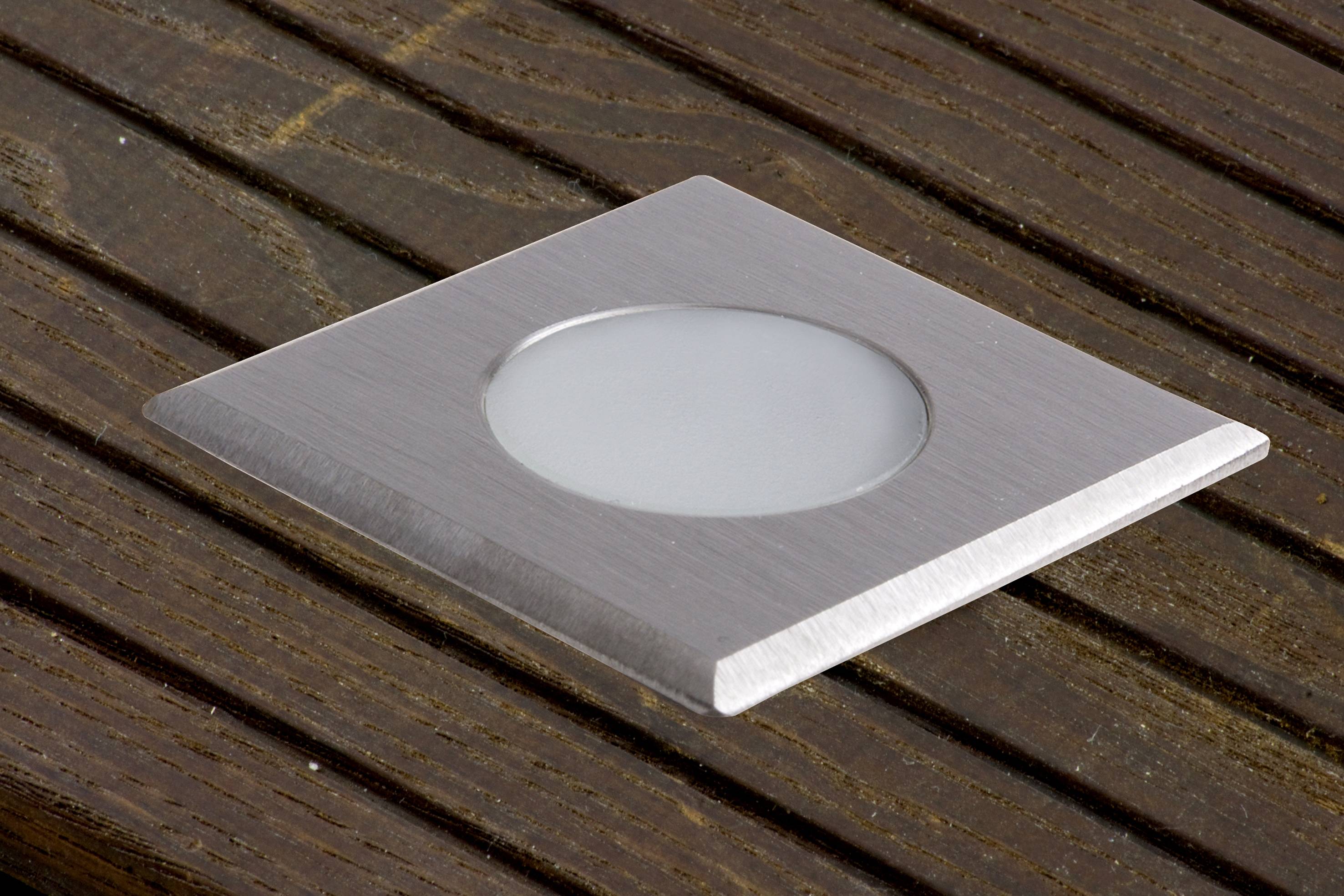 Heitronic NÜRNBERG 30387 LED-Boden-Einbauleuchte 1W Edelstahl