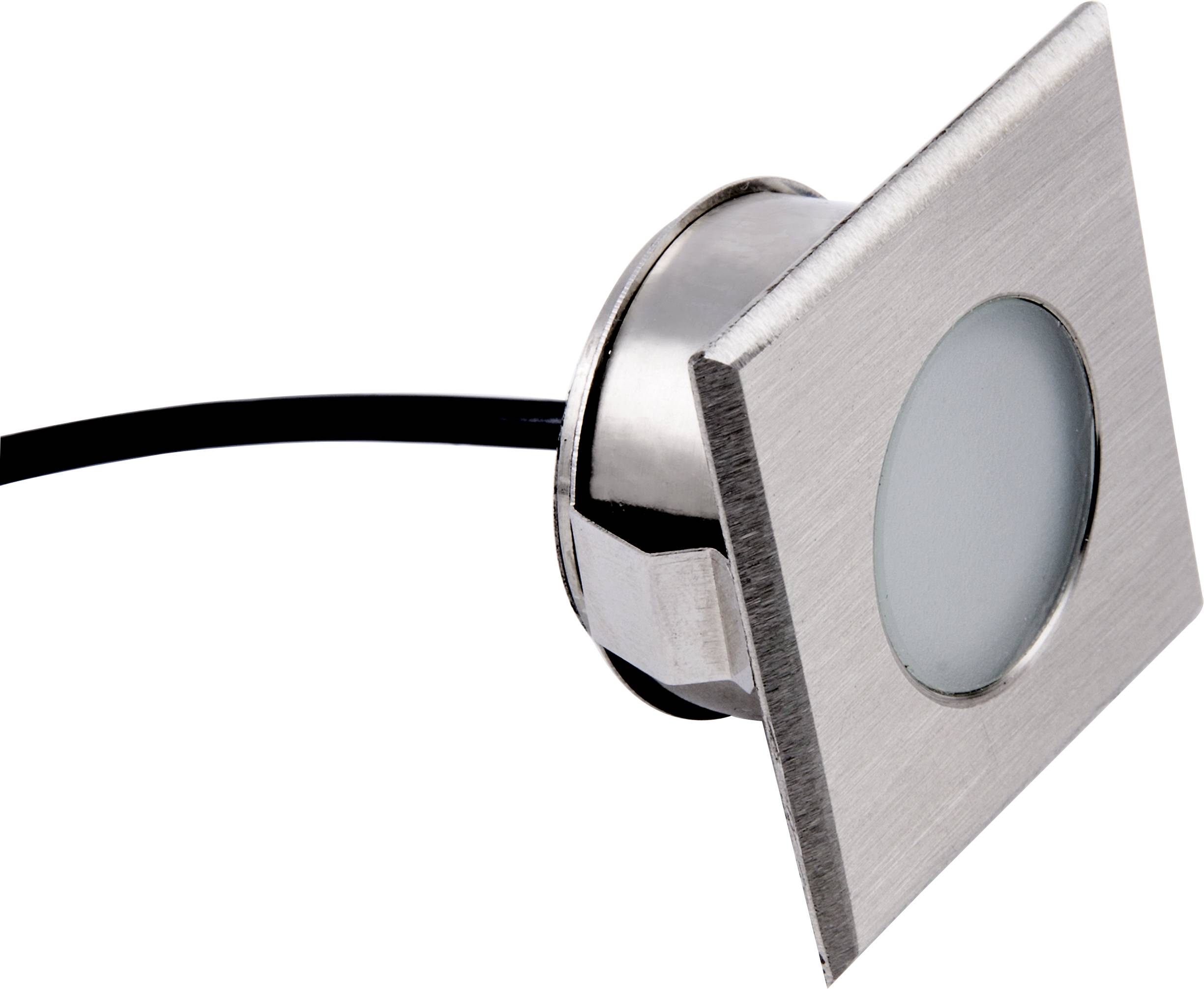 Heitronic NÜRNBERG 30387 LED-Boden-Einbauleuchte 1W Edelstahl