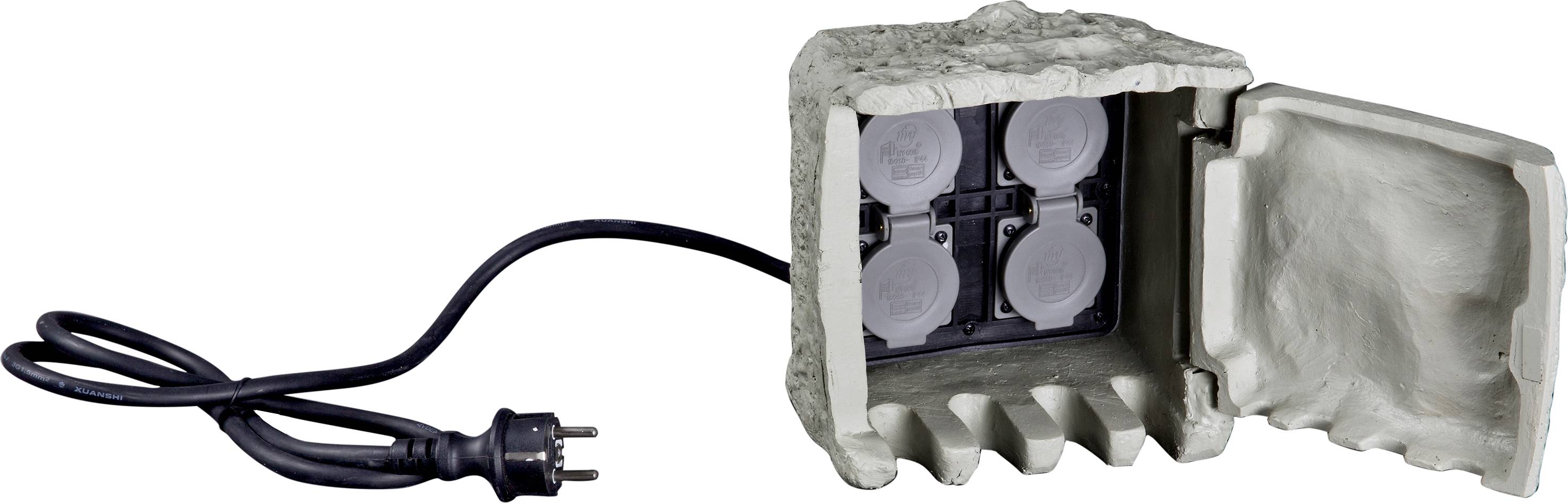 Heitronic 35114 Verteilerbox Grau