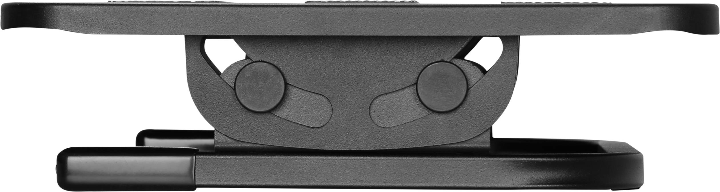 SpeaKa Professional SP-9008932 Fußstütze (B x H x T) 38 x 8 x 30 cm Schwarz