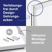Magnetoplan Whiteboard 12410CC Weiß emailliert Magnetoplan Whiteboard 12410CC Weiß emailliert