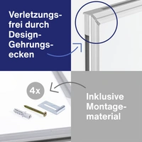 Magnetoplan Whiteboard Weiß speziallackiert Magnetoplan Whiteboard Weiß speziallackiert