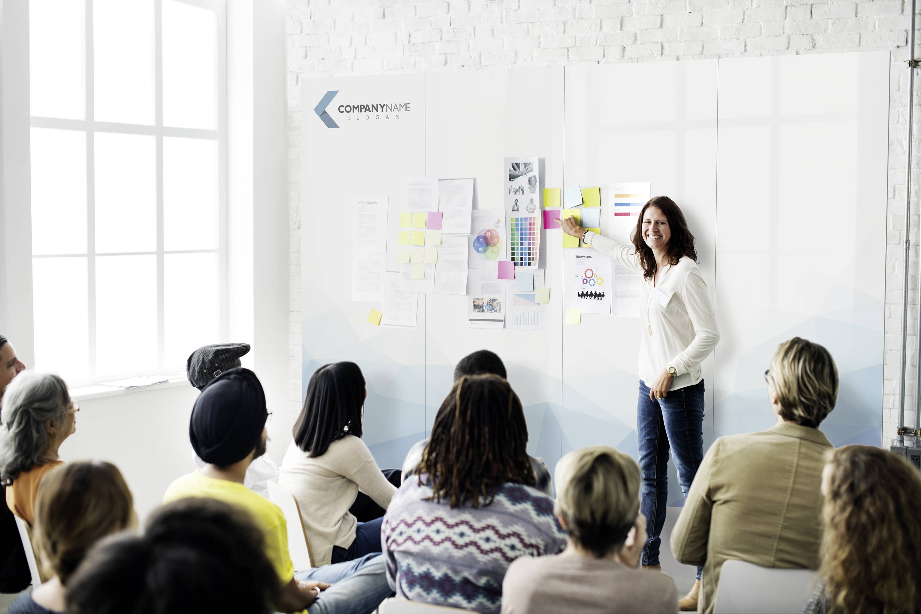 Magnetoplan Whiteboard Infinity Wall X (B x H) 880mm x 1180mm Weiß emailliert rahmenlos