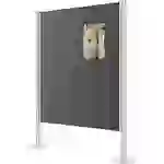 Magnetoplan Präsentationswand Filz Grau beidseitig verwendbar, Pinntafel 1101004 Magnetoplan Präsentationswand Filz Grau beidseitig verwendbar, Pinntafel 1101004
