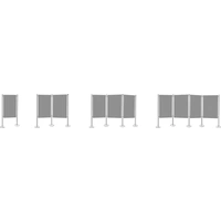 Magnetoplan Präsentationswand Filz Grau beidseitig verwendbar, Pinntafel 1101004 Magnetoplan Präsentationswand Filz Grau beidseitig verwendbar, Pinntafel 1101004