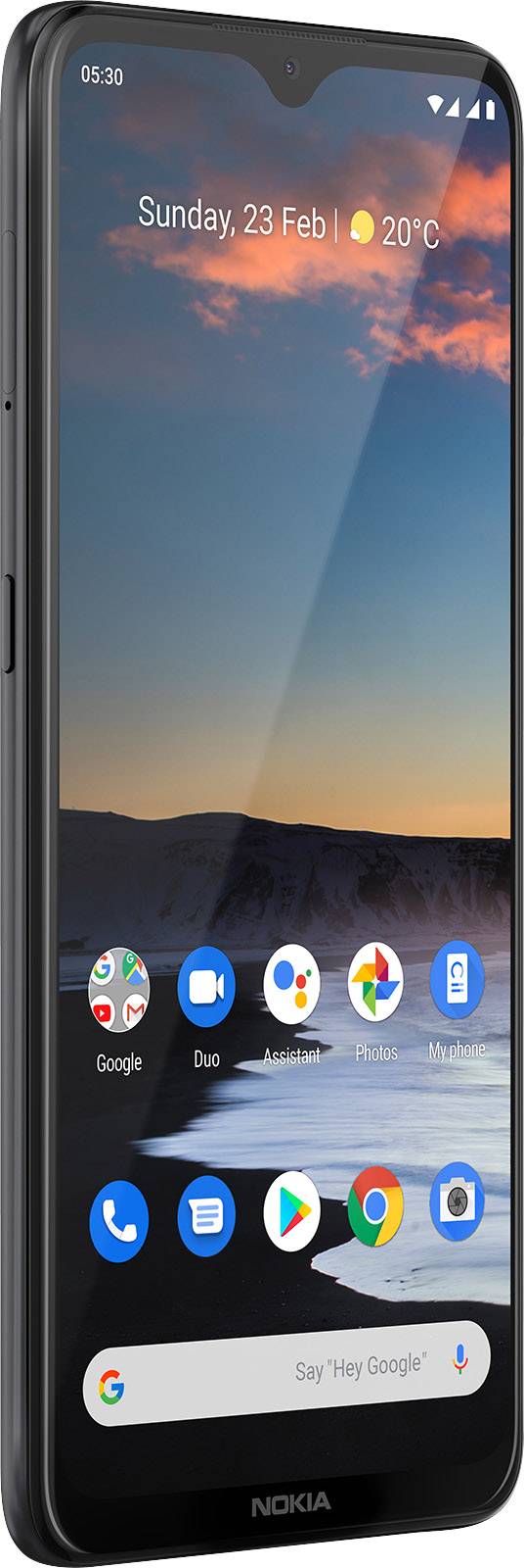 Nokia 5.3 Dual-SIM Smartphone 64GB 6.55 Zoll (16.6 cm) Dual-SIM Android™ 10 Charcoal
