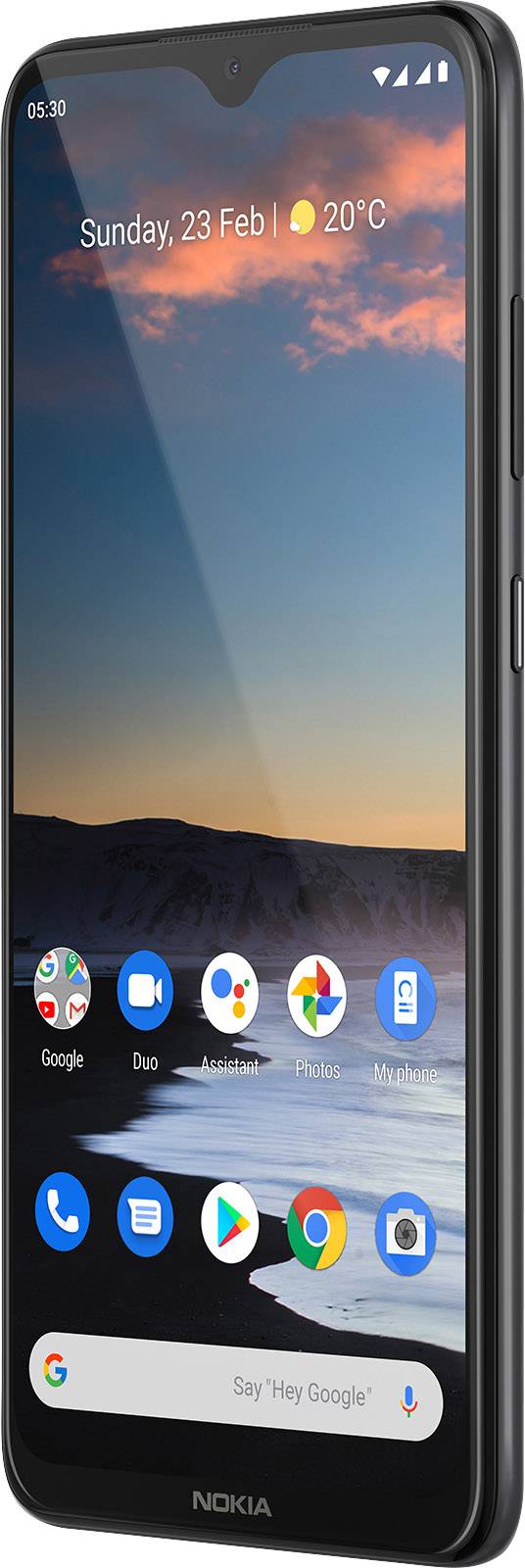 Nokia 5.3 Dual-SIM Smartphone 64GB 6.55 Zoll (16.6 cm) Dual-SIM Android™ 10 Charcoal