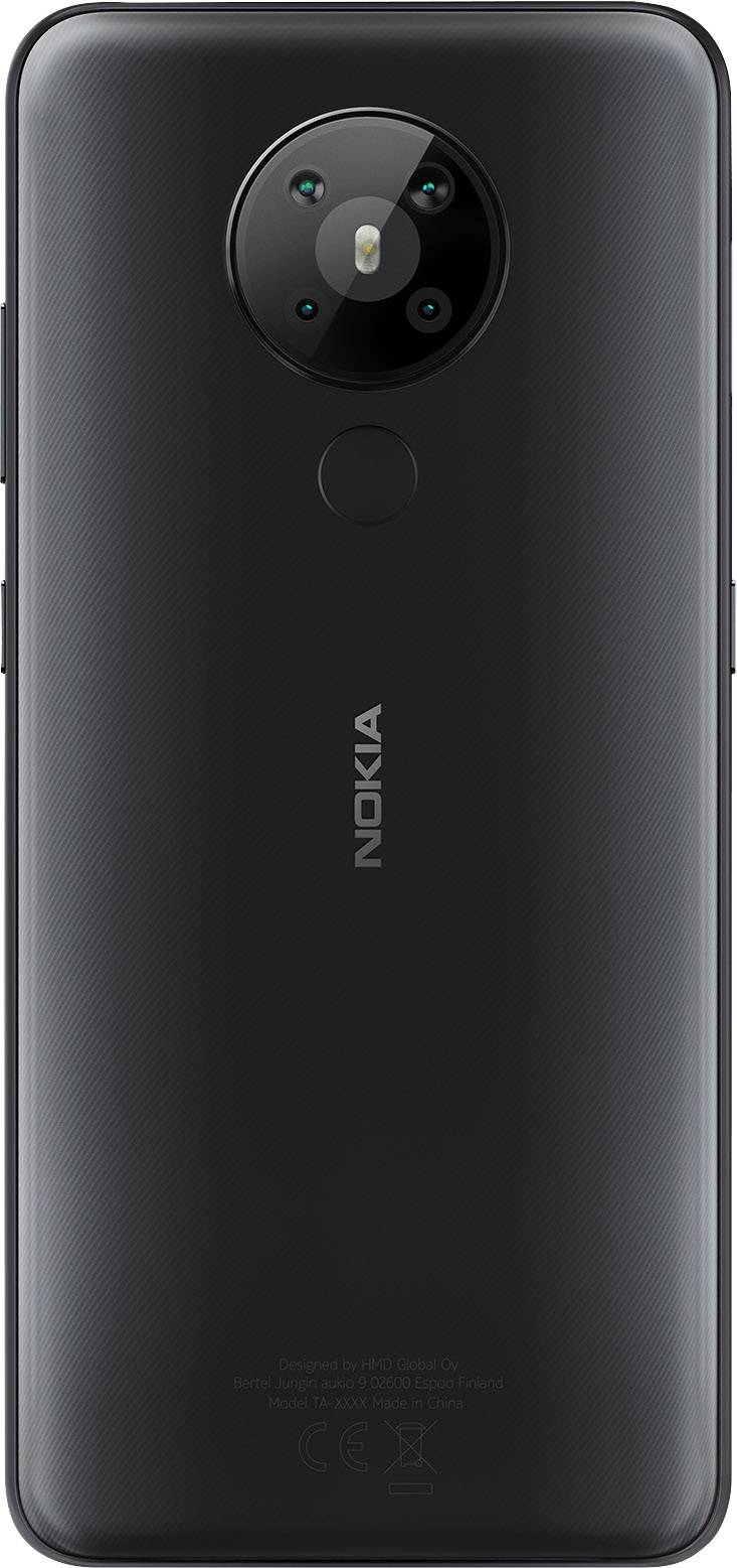 Nokia 5.3 Dual-SIM Smartphone 64GB 6.55 Zoll (16.6 cm) Dual-SIM Android™ 10 Charcoal