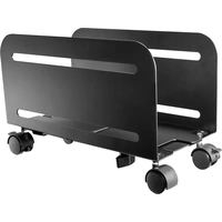 SpeaKa Professional PC Halterung Boden, Stand SP-PCS-150 SP-9009204 Schwarz Belastbar bis=10kg SpeaKa Professional PC Halterung Boden, Stand SP-PCS-150 SP-9009204 Schwarz Belastbar bis=10kg