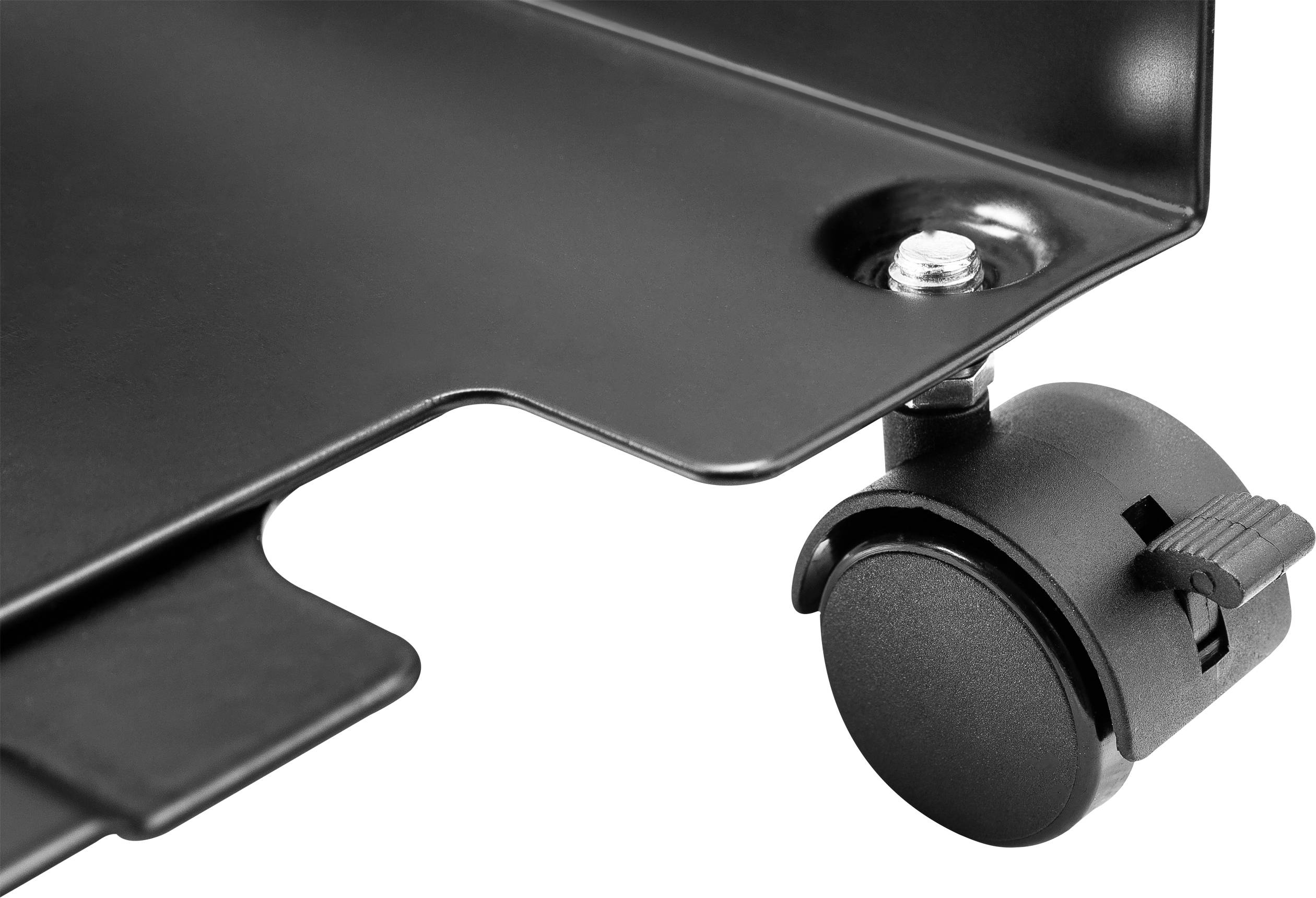 SpeaKa Professional PC Halterung Boden, Stand SP-PCS-150 SP-9009204 Schwarz Belastbar bis=10kg