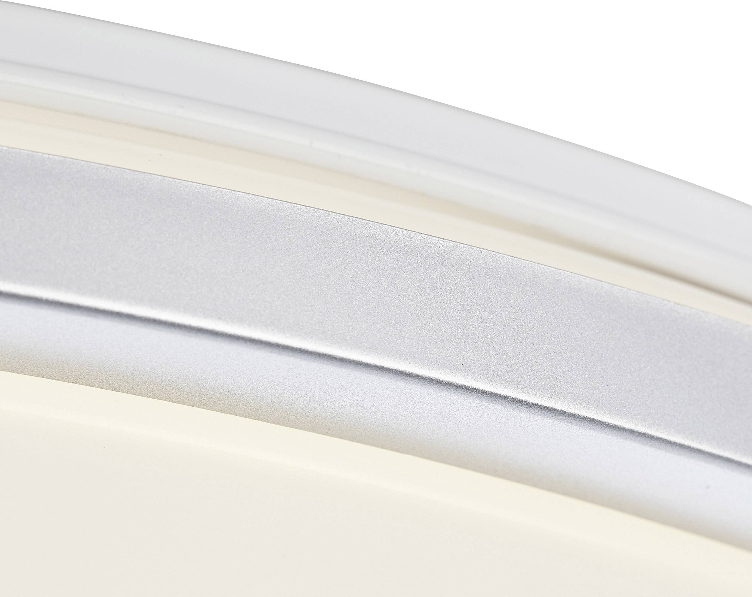 Brilliant G97010/75 Jamil LED-Deckenleuchte 60W Weiß, Silber