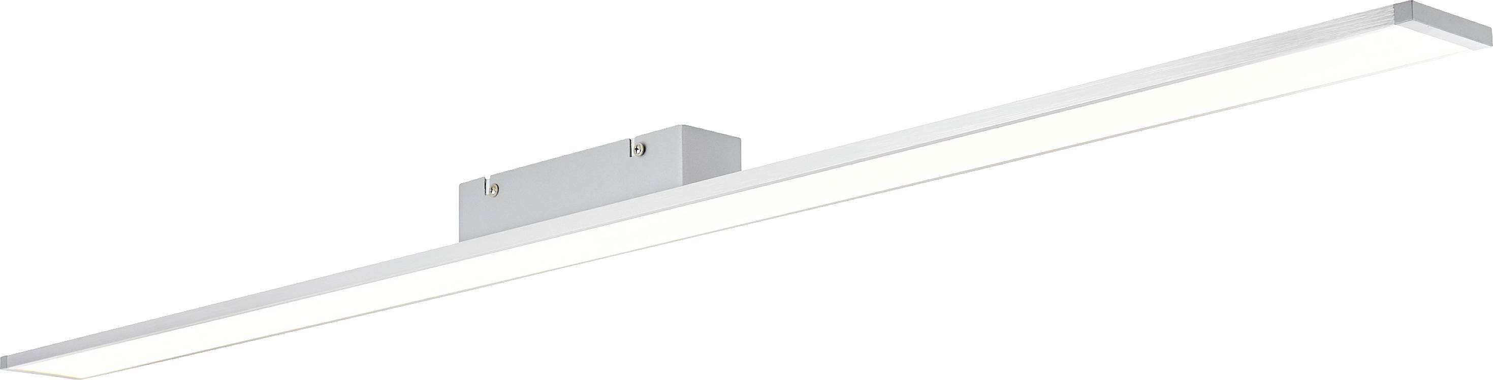 Ein schlanker, moderner LED-Deckenstrahler in silberner Farbe, geeignet für Innenbeleuchtung. Ideal für minimalistische Raumgestaltungen.