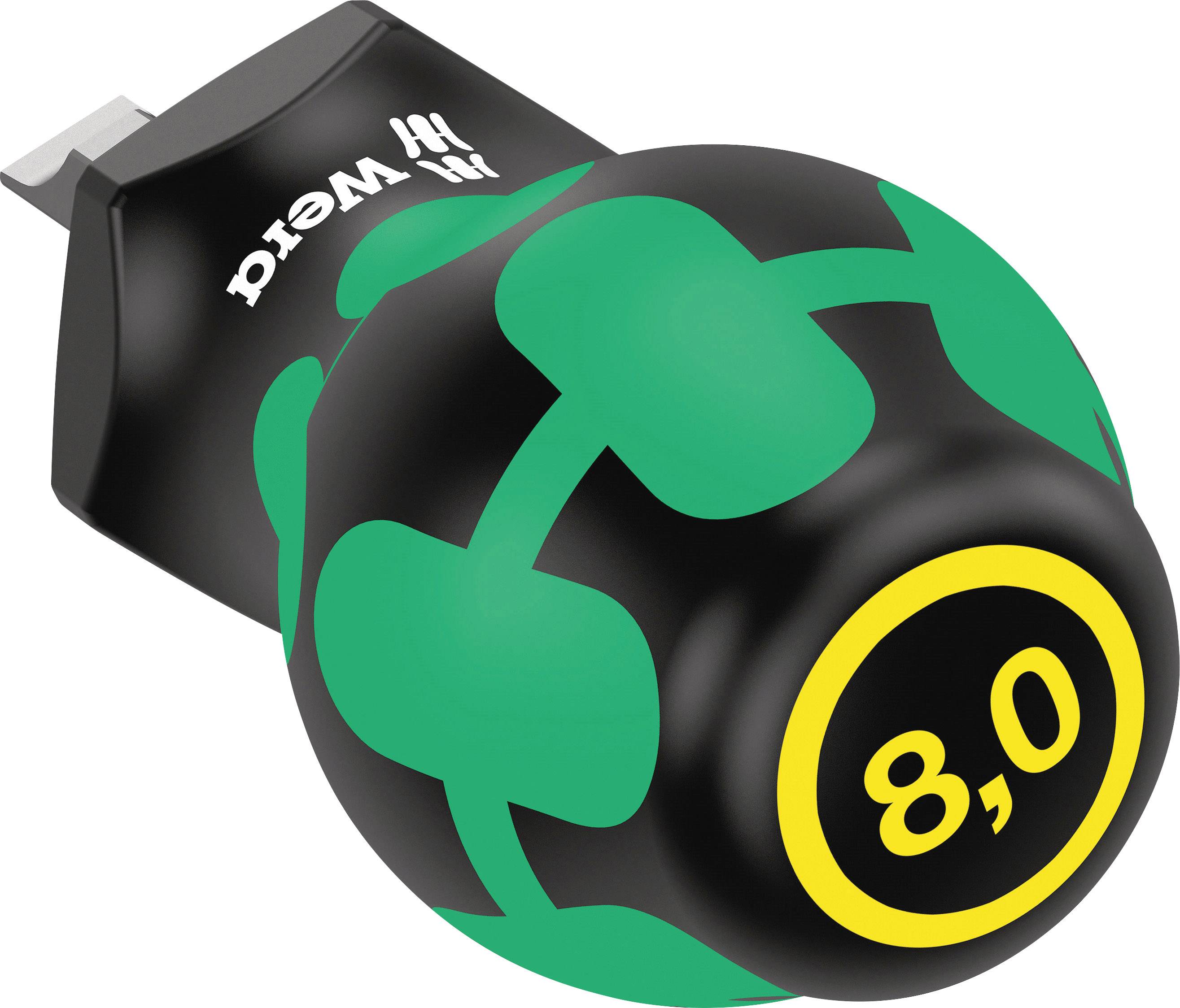 Wera 05008842001 05008842001 Kreuzschlitz-Schraubendreher Klingenlänge: 24.5 mm