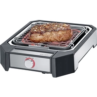 Severin PG 8545 Steak Grill kabelgebunden Schwarz, Silber Severin PG 8545 Steak Grill kabelgebunden Schwarz, Silber