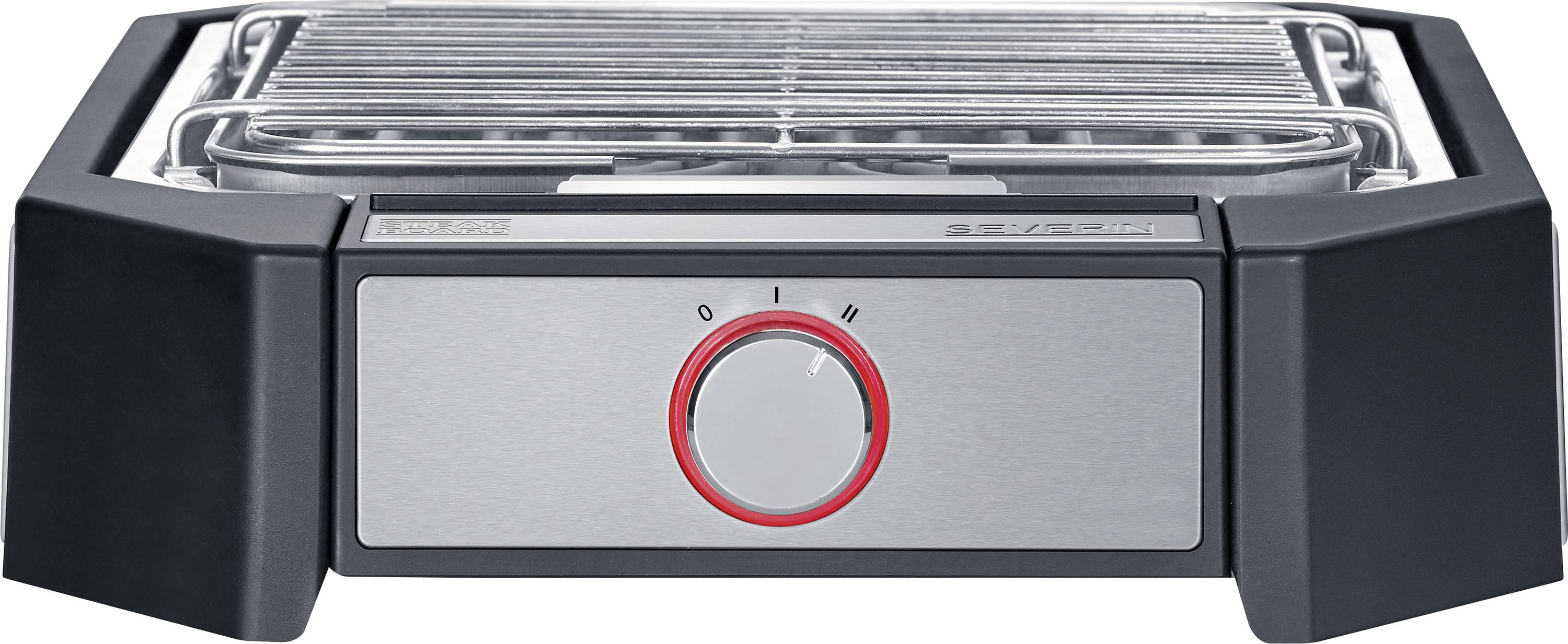 Severin PG 8545 Steak Grill kabelgebunden Schwarz, Silber