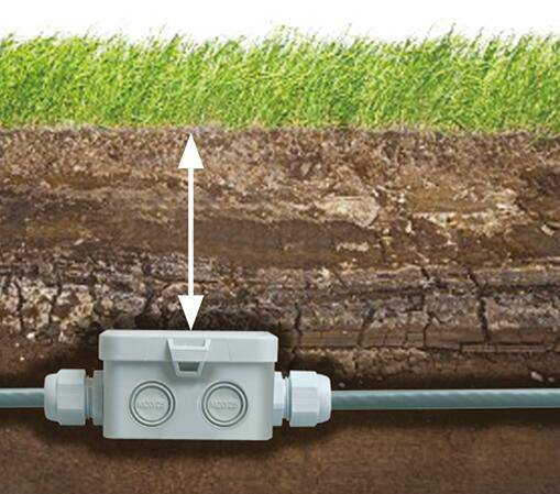 Kaiser Elektro 2521 IP68BOX Outdoor Installations-Set Gießharz Kabel-Ø-Bereich: 11 - 17 mm Inhalt: 1 St.