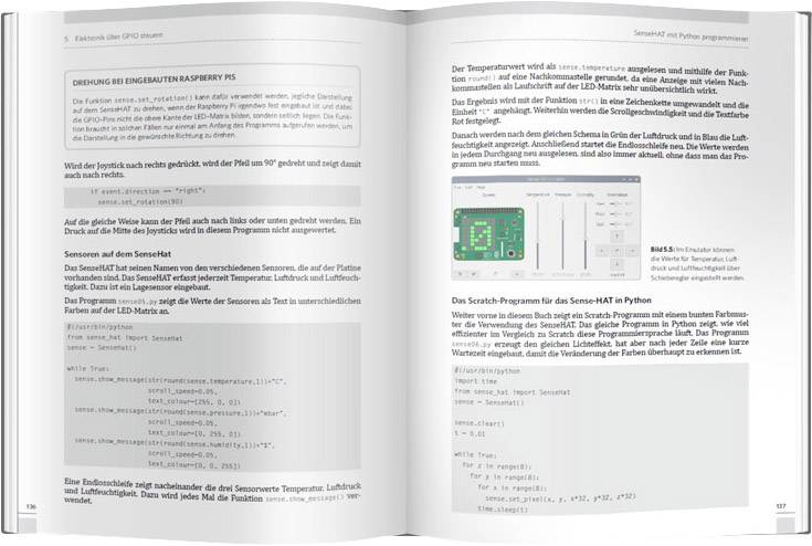Franzis Verlag Erste Schritte Raspberry Pi programmieren 60626 1St.