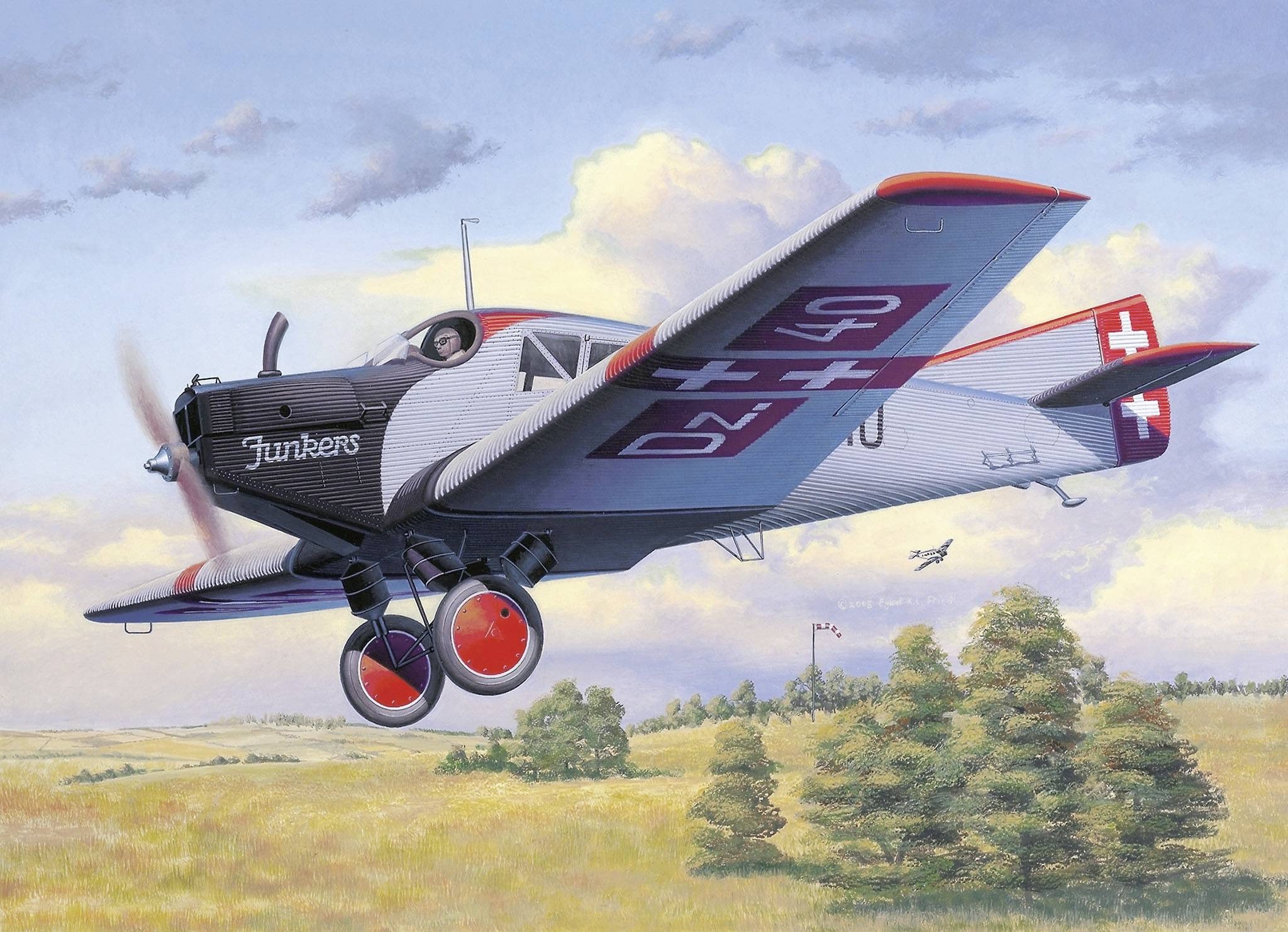 Revell 03870 Junkers F.13 Flugmodell Bausatz 1:72