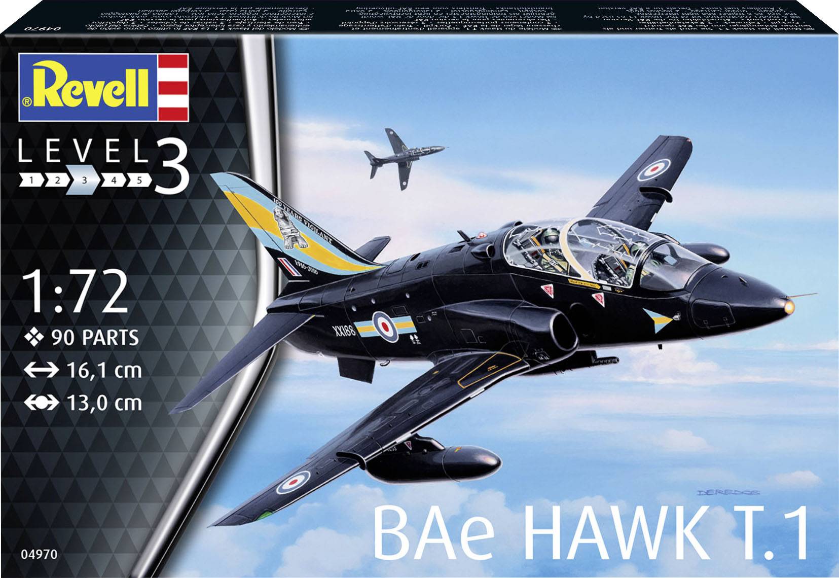 Revell 04970 BAe Hawk T.1 Flugmodell Bausatz 1:72
