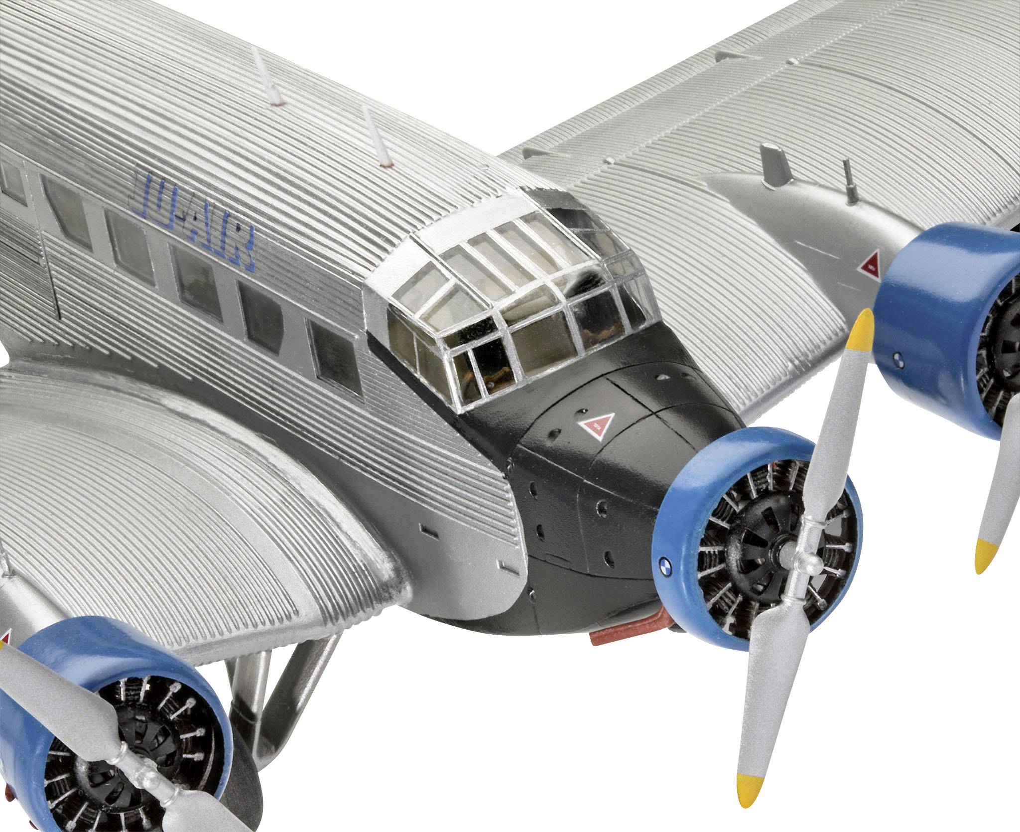 Revell 04975 Junkers Ju52/3m Civil Flugmodell Bausatz 1:72
