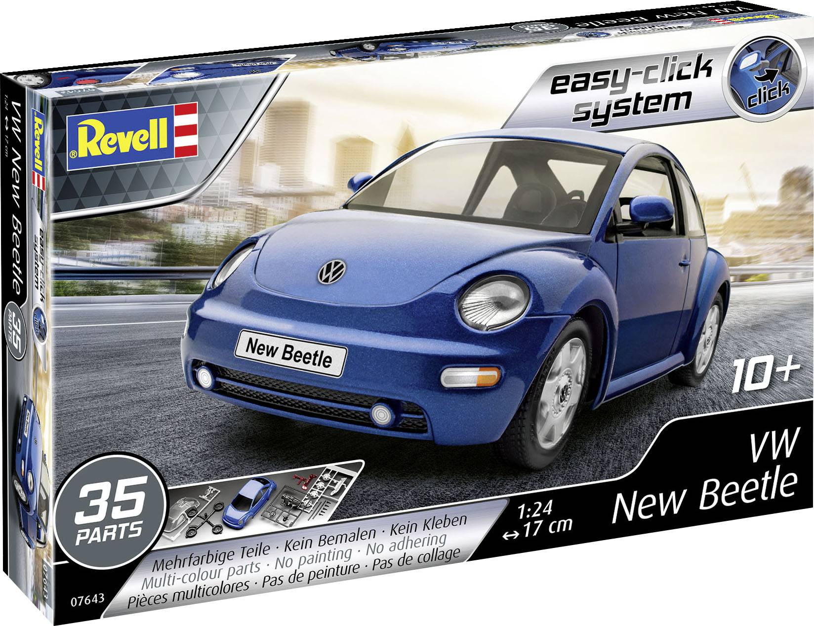 Revell 07643 VW New Beetle Automodell Bausatz 1:24