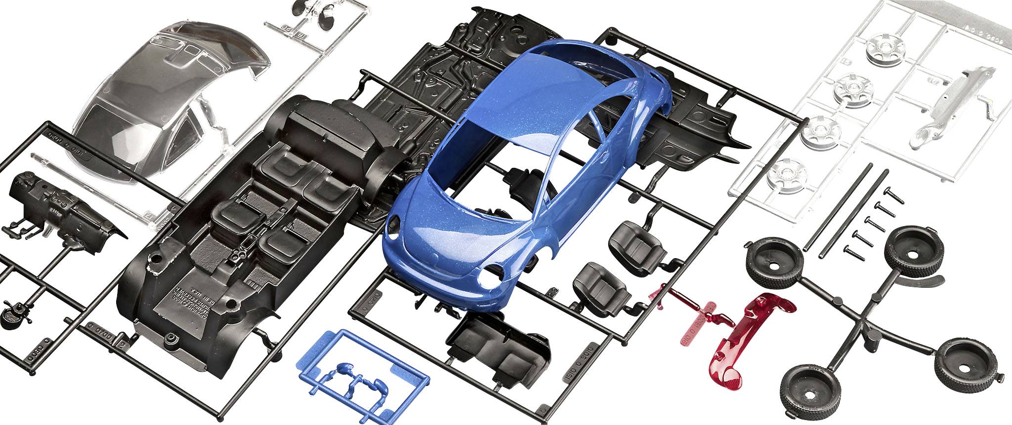 Revell 07643 VW New Beetle Automodell Bausatz 1:24